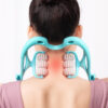 Manual Neck & Shoulder Massager Roller Tool