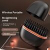 Portable Cordless Hair Straightener Comb
