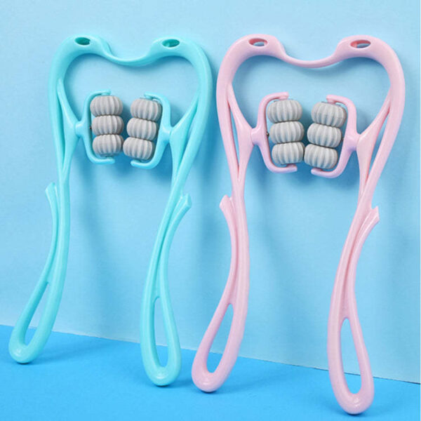 Manual Neck & Shoulder Massager Roller Tool