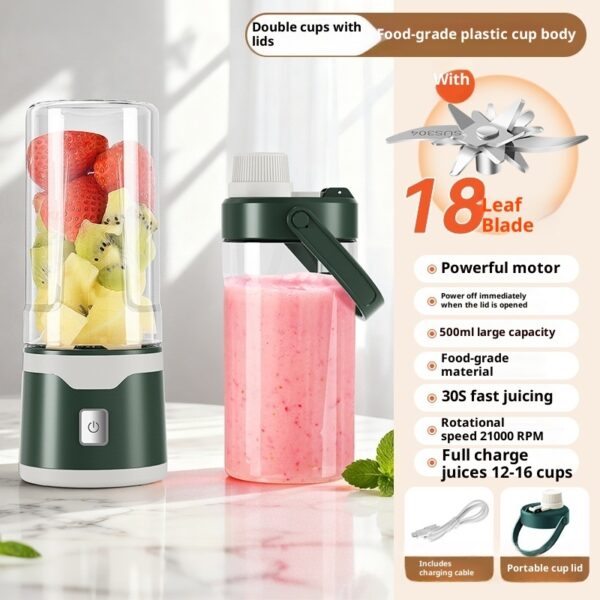 Portable Rechargeable Electric Juice Blender