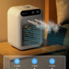 Portable Mini Air Cooler Fan with Humidifier & Water Cooling System