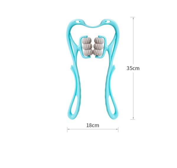 Manual Neck & Shoulder Massager Roller Tool