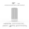 Rechargeable LED Camping Light with High Transparency Design