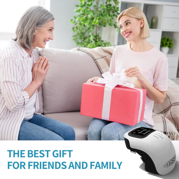 Rechargeable Knee Massager with Heat Therapy & Vibration Function