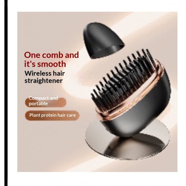 Portable Cordless Hair Straightener Comb