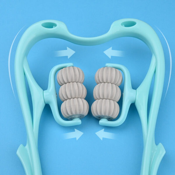 Manual Neck & Shoulder Massager Roller Tool